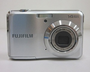 732◇FUJIFILM/富士フィルム FINEPIX AV210 コンパクト デジタルカメラ デジカメ 電池式/単三電池 撮影動作確認OK！破損あり！