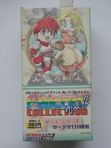 ブロッコリー★ハイブリッド・カード・コレクション★ファルコム Vol.2★Falcom collection2★15パック入り未開封BOX★1997年発売