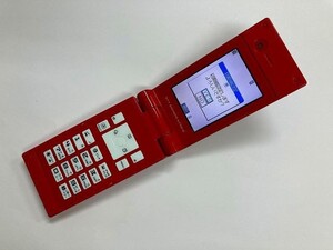 AD987 docomo FOMA N702iD レッド ジャンク