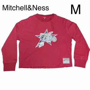 X227 Mitchell&Ness ミッチェル＆ネス 長袖 シャツ カットソー レディース M NBA C254