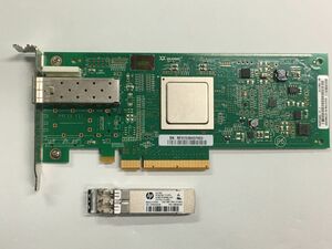 【即納/送料無料】 HP 489190-001/584776-001 QLE2560-HP 8Gb Fibre Channel ＋AJ718A ロープロファイル 【中古パーツ/現状品】(SV-H-300)