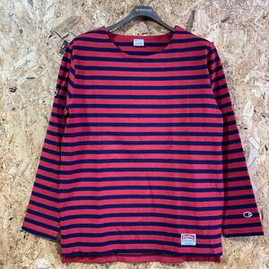 champion Let it Ride ボーダー 長袖 Tシャツ L コラボ 別注 限定 ボートネック LIR .