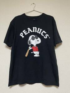 美品　ニューエラ　PEANUTS スヌーピーTシャツ　L メンズ