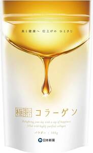 100g(100g×1袋) 日本新薬 極セレクトコラーゲン パウダー 100g（約30日分）モンドセレクション金賞受賞 無味無臭 