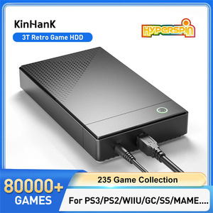 KINHANK-HDDハイパースピンクゲーム、ps3、ps2、wii、wiiu、ss、gc、n64用の80000レトロゲーム、win 7、8、10、3t