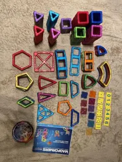 338個！　magformers 大量　マグフォマース　math set