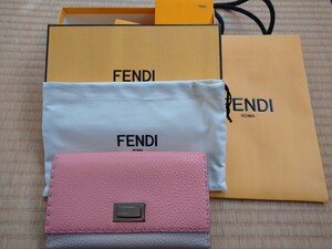 FRNDI ローマンレザー 長財布 美品 中古