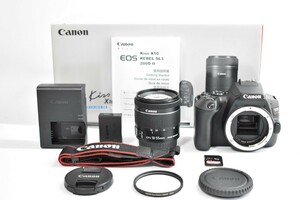 【美品】キヤノン Canon EOS KISS X10 EF-S 18-55mm IS STM レンズキット｜デジタル一眼レフ 元箱付き