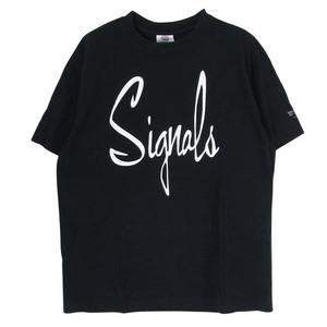 WTAPS ダブルタップス BULLINK社製 プリント クルーネック 半袖 Tシャツ カットソー ブラック系 M【中古】