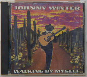 美盤CD ● JOHNNY WINTER / WALKING BY MY SELF ● RRCD2048 ジョニー・ウィンター 輸入盤 B938