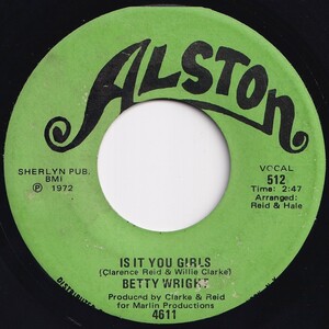 Betty Wright Is It You Girls / Cryin