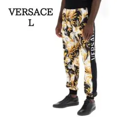 ヴェルサーチ スウェッツ パンツ バロック柄 VERSACE ロゴ Lサイズ