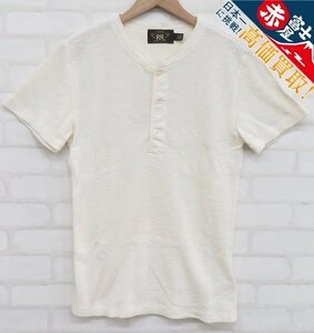 8T7637【クリックポスト対応】RRL 半袖ヘンリーネックサーマルTシャツ ダブルアールエル