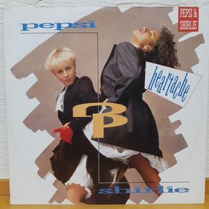 PESSI & SHIRLIE HEARTCHE POSPX 837 45RPM 12インチ　英盤 【管3】