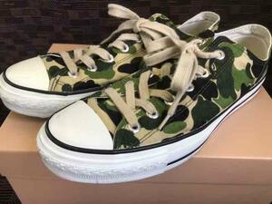 APE APESTA GREEN CAMO 28センチ BAPESTA