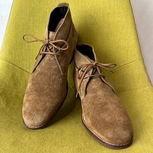 美品 COLE HAAN コールハーン プレーントゥスエードレザーシューズ 9.0M 27.0相当 ビジネス スニーカー チャッカブーツ