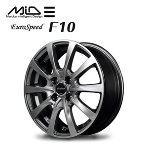 送料無料 マルカ サービス EuroSpeed F10 3.5J-12 +42 4H-100 (12インチ) 4H100 3.5J+42【1本単品 新品】