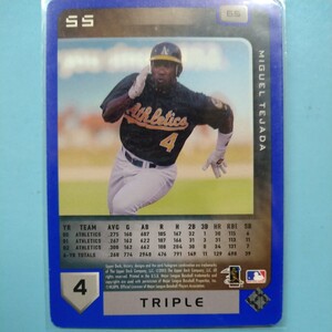 2003 UPPER DECK VICTORY MIGUEL TEJADA ミゲル・テハダ　600枚限定パラレル　Oアスレチックス