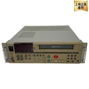 SONY SVO-5800 業務用 S-VHS ビデオカセットレコーダー 編集デッキ 業務用 家電 ジャンク T9441308