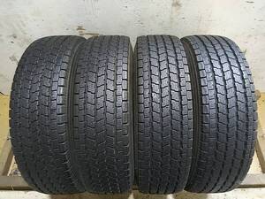 T612 165/80R13LT ヨコハマ アイスガード iG91 冬タイヤ 溝有り良品 中古売切り4本SET 法人向け送料安