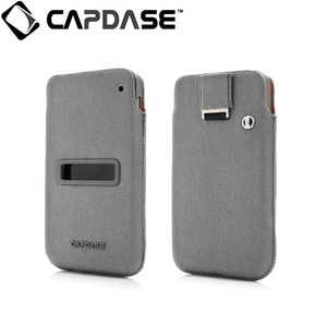 即決・送料込)【ソフト&ポケットケースのセット】CAPDASE BlackBerry Z10 Value Set Posh Solid Grey/Grey