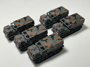 1/144 CAN.DO DOYUSHA 童友社 マイクロアーマー 第9弾 M270 MLRS 第1機甲師団 第94野戦砲兵連隊 ×5