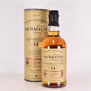 ★バルヴェニー 14年 カリビアン カスク ＊箱付 700ml 43% スペイサイド BALVENIE F230249