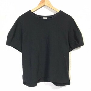 H7973dL ユナイテッドアローズ green label relaxing グリーンレーベルリラクシング サイズXL位 パフスリーブTシャツ プルオーバー 黒