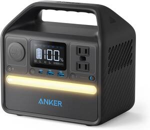 新品　Anker 521 Portable Power Station (PowerHouse 256Wh) ポータブル電源 小型 軽量 定格300W AC2ポート 長寿命10年 リン酸鉄