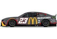 新品ミニカー 1/24 ”ババ・ウォレス” マクドナルド TOYOTA カムリ NASCAR 2023 #23