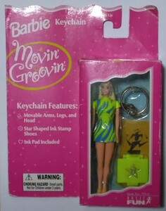 バービー Vintage Barbie 1998年 BASIC FUN バービーキーチェーン ヴィンテージ