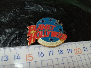 送料無料　PLANET HOLLYWOOD　プラネットハリウッド　サンフランシスコ　ピンバッジ e