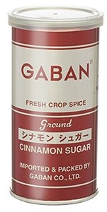 シナモンシュガー 缶 140g GABAN ミックススパイス 香辛料 パウダー 業務用 砂糖 ギャバン 粉 粉末 ハーブ 調味料