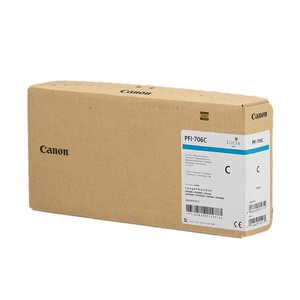 送料無料!! CANON PFI-706C シアン インクタンク 純正