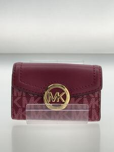 MICHAEL KORS◆キーケース/PVC/BRD/総柄/レディース