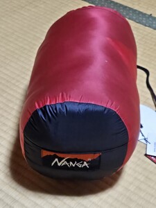 新品　未使用　ナンガ　オーロラライト450DX　レギュラーサイズ 日本製 シュラフ 寝袋 登山 キャンプ NANGA　ブラック