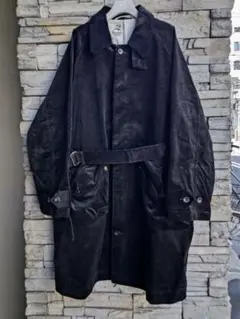 Gurank " Corduroy work coat ( Black )" 2
