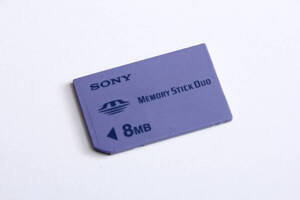 8MB メモリースティック Duo ソニー　Memory Stick Duo SONY