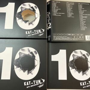 【中古品】KAT-TUN 10 10th Anniversary Best 初回限定盤 2CD+DVD JACA-5588〜90