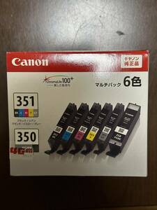 Canonプリンター純正インクカートリッジBCI-351+350未使用品　送料込み