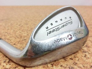 ♪TaylorMade テーラーメイド SuperSteel BURNER ウェッジ SW 純正カーボンシャフト BUBBLE FLEX-R 中古品♪F1624