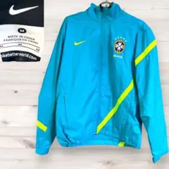 Nike soccerブラジル代表 nylon jacket M セレソン