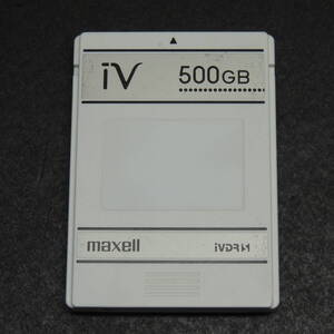 【検品済み/使用時間：281】maxell IVDRS M-VDRS500G.C 500GB 管理:m-35