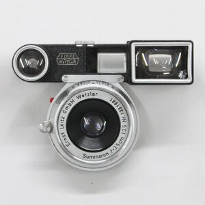 LEICA ライカ Ernst Leitz GmbH Wetzlar SUMMARON ズマロン f=3.5cm 1:3.5 Mマウント メガネ 箱付き 動作未確認 中古品 m_z(j) m24-40559