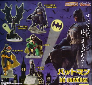 ♪　(台紙のみ)　ガシャポン　バットマン　DC　UNIVERSE　（台紙／ＰＯＰ）