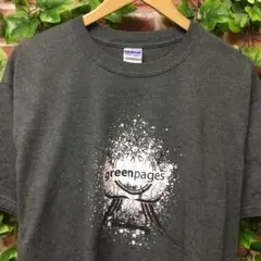 USA古着　green pages プリントTシャツ　サイズL