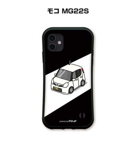 MKJP iPhoneケース グリップケース 耐衝撃 車好き プレゼント 車 モコ MG22S 送料無料