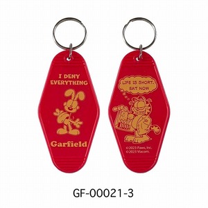 送料130円より　HOTEL KEY HOLDER GARFIELD　キーホルダー　No３