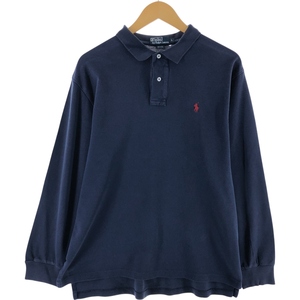 古着 ラルフローレン Ralph Lauren POLO by Ralph Lauren 長袖 ポロシャツ メンズL相当 /eaa505987