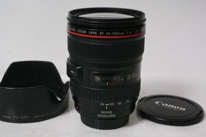 ★1円～中古良品★Canon・キヤノンEF24-105mmF4 L USM #804***！